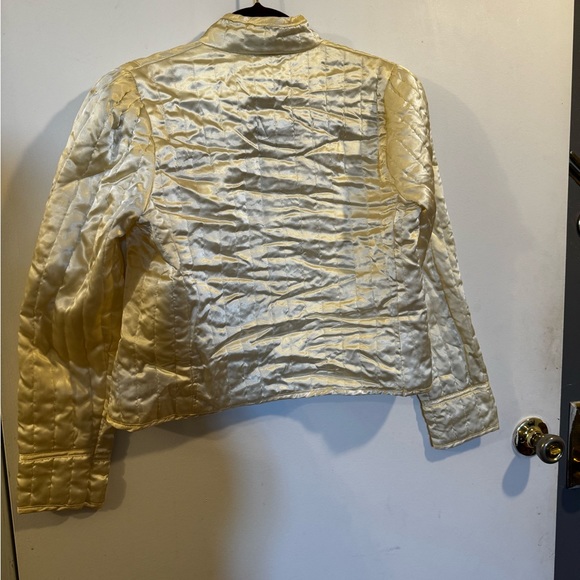 Vintage Satin Cropped Jacket - Picture 3 of 3